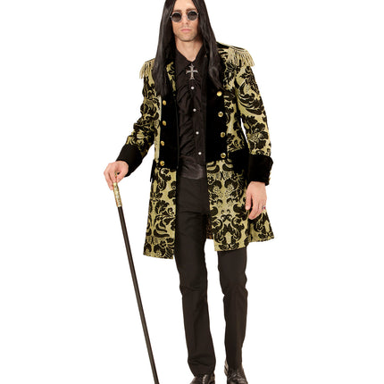 Widmann SRL Heren show Frack jas in zwart en goud