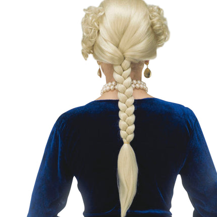 Widmann SRL Hertogin pruik blond volwassenen