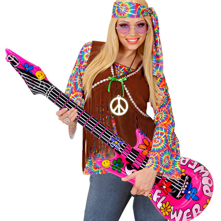 Widmann SRL Hippie gitaar opblaasbaar
