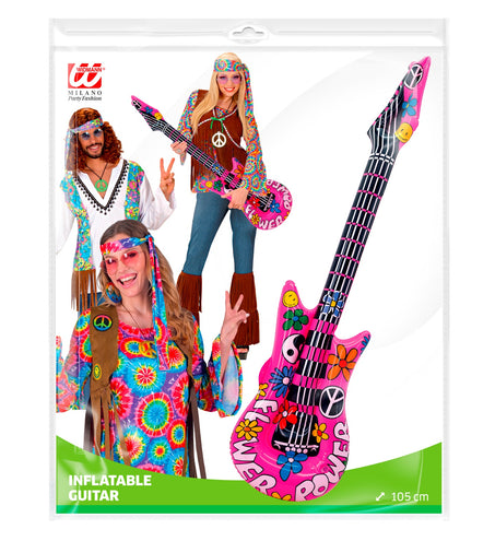 Widmann SRL Hippie gitaar opblaasbaar