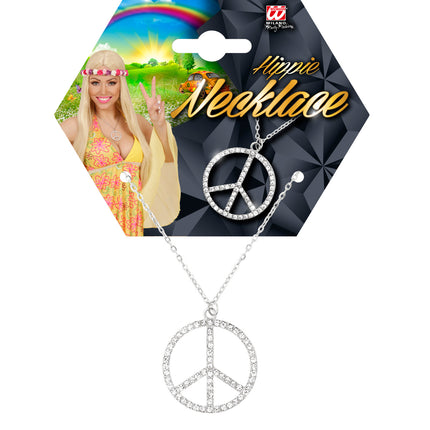 Widmann SRL Hippie halskettingen met steentjes