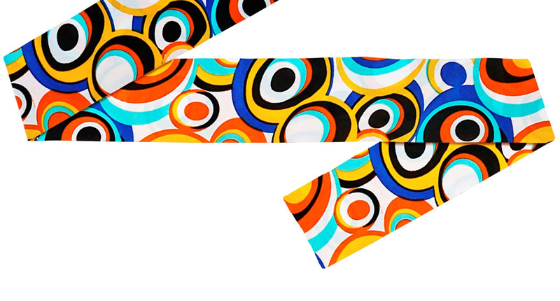 Widmann SRL Hippie hoofdband gekleurde bollen