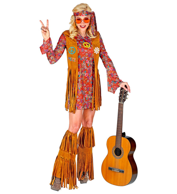 Widmann SRL Hippie jurkje met rafels