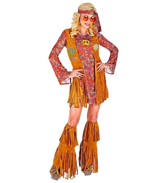 Widmann SRL Hippie jurkje met rafels