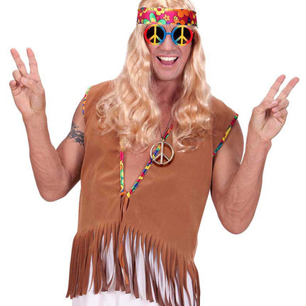 Widmann SRL Hippie ketting peace Pearl