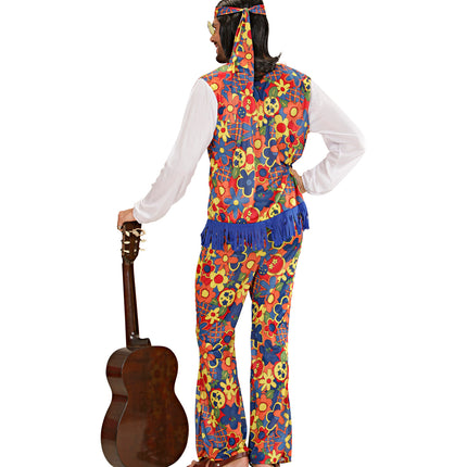 Widmann SRL Hippie kostuum Flowers