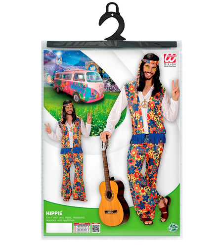Widmann SRL Hippie kostuum Flowers