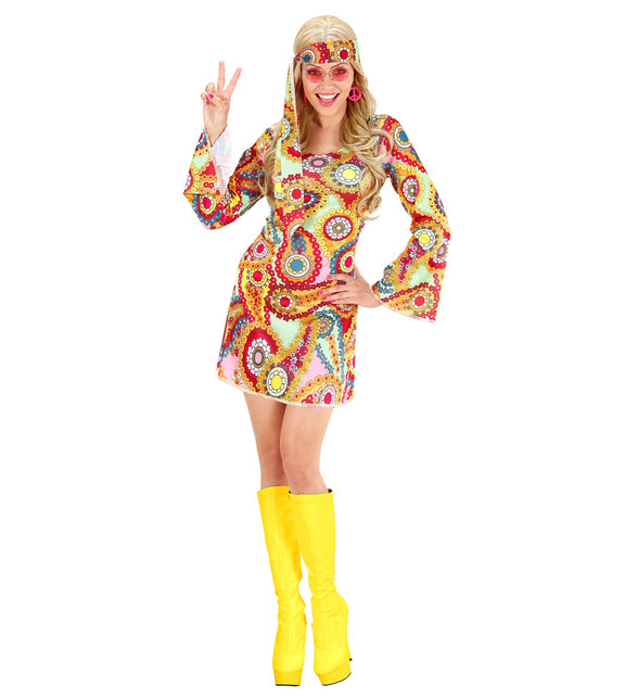 Widmann SRL Hippie meisje kostuum Julia
