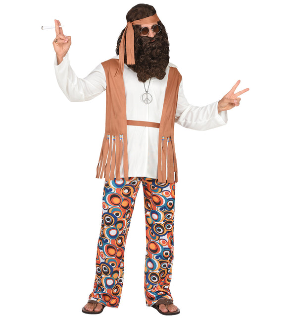 Widmann SRL Hippie pak Jelle volwassenen