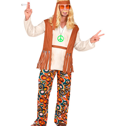 Widmann SRL Hippie pak Jelle volwassenen