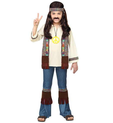 Widmann SRL Hippie pak Steven jongen