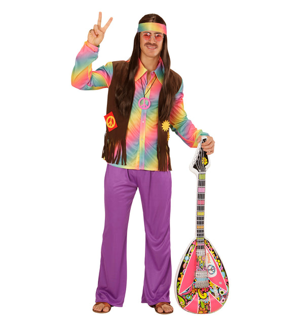 Widmann SRL Hippie pakken voor mannen