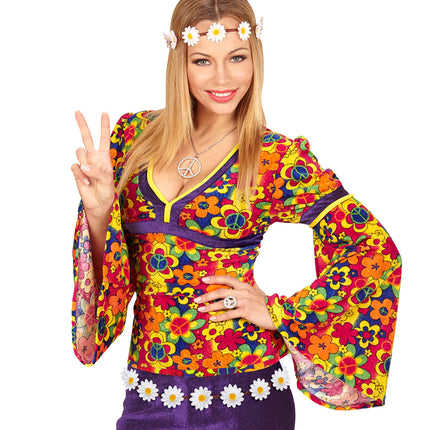 Widmann SRL Hippie riem Madeliefjes