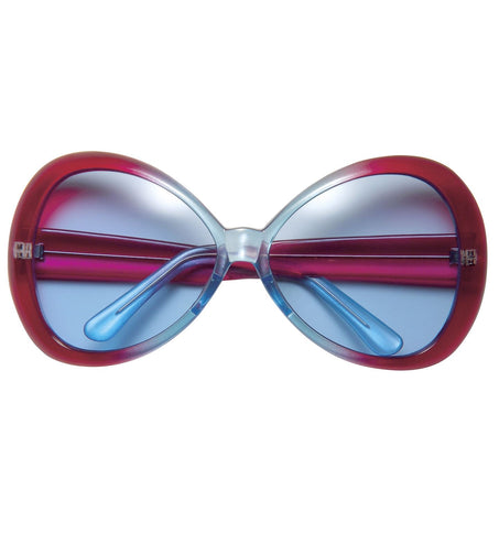 Widmann SRL Hippie sugarbabe bril rood