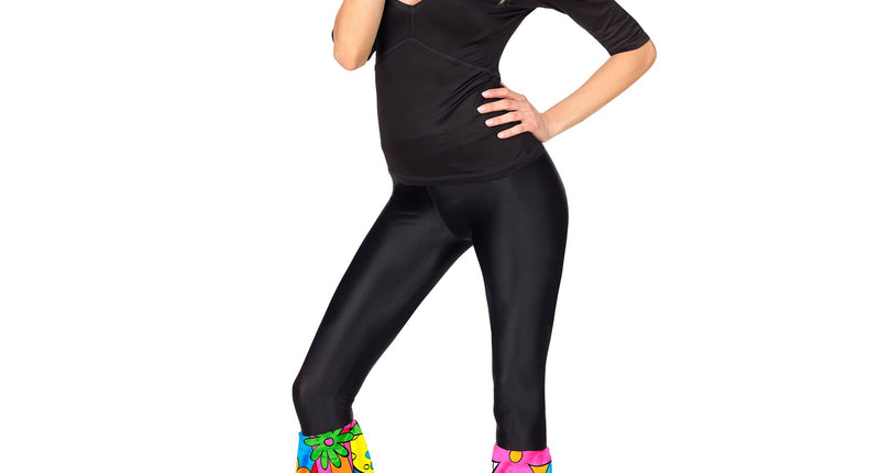 Widmann SRL Hippie verkleedset bloemen unisex jaren-70