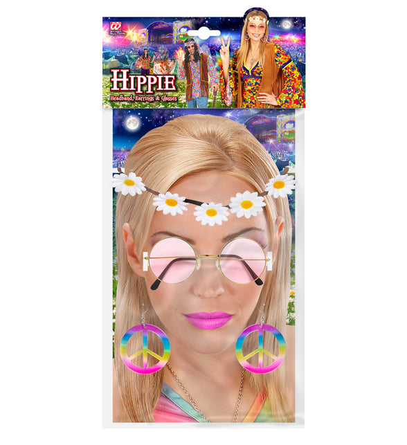 Widmann SRL Hippie verkleedsetjes