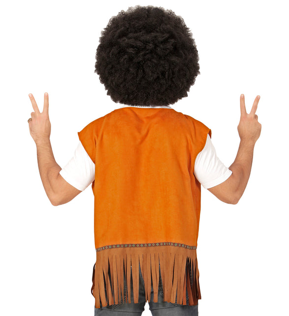 Widmann SRL Hippie vest voor volwassenen