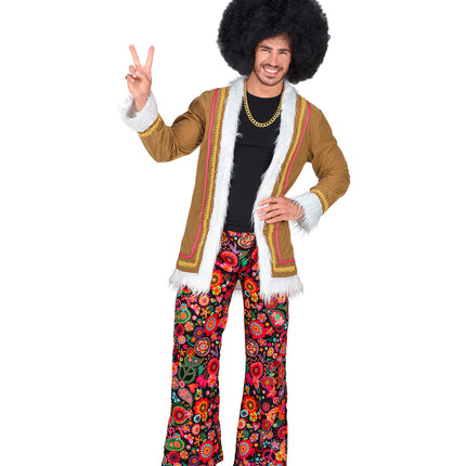 Widmann SRL Hippie Woodstock pak Peter volwassenen