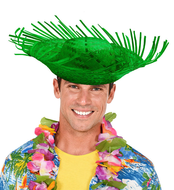 Widmann SRL Hoed ipanema stro groen Joris