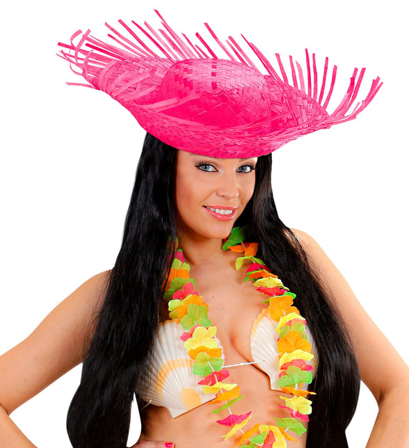 Widmann SRL Hoed ipanema stro roze Joris