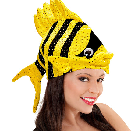 Widmann SRL Hoed vis geel