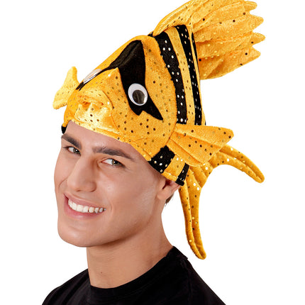 Widmann SRL Hoed vis oranje