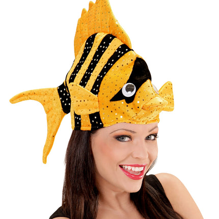 Widmann SRL Hoed vis oranje