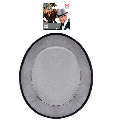 Widmann SRL hoge hoed grijs fluweel