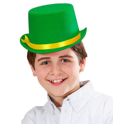Widmann SRL Hoge hoed kind groen