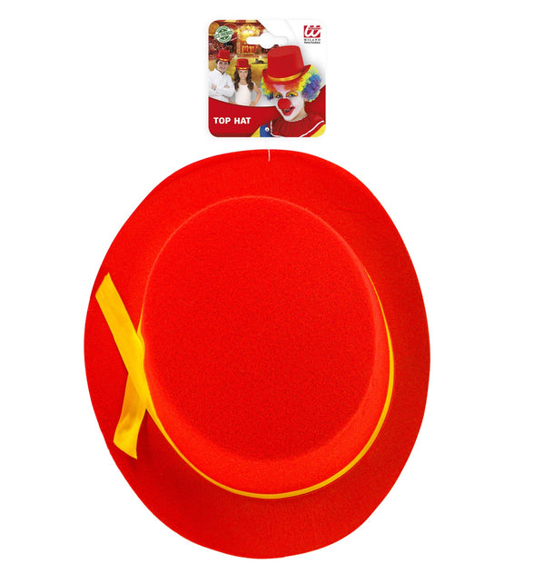 Widmann SRL Hoge hoed kinderen rood