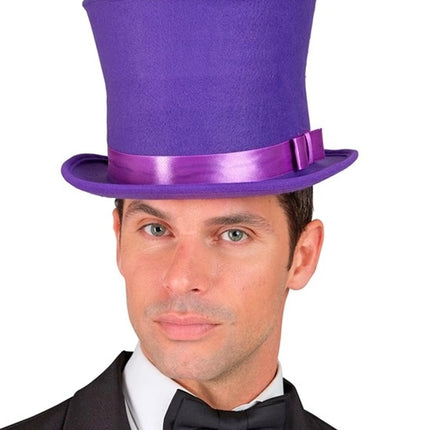 Widmann SRL Hoge hoed paars Ilse top kwaliteit