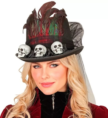 Widmann SRL Hoge hoed schedel Pim