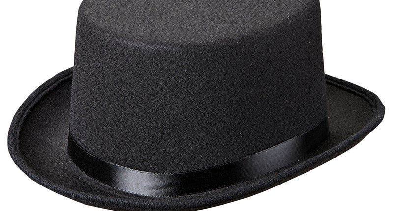 Widmann SRL Hoge hoed vilt luxe zwart