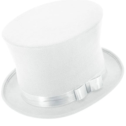 Widmann SRL Hoge hoed wit Gijs top kwaliteit