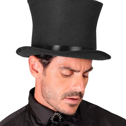 Widmann SRL Hoge hoed zwart Emma top kwaliteit