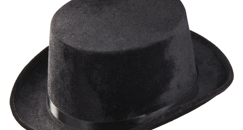 Widmann SRL hoge hoed zwart fluweel