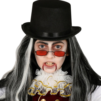 Widmann SRL Hoge hoed zwart kind