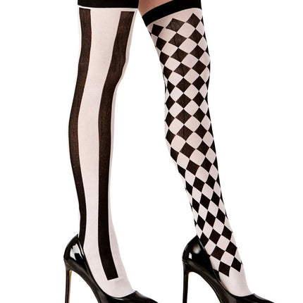 Widmann SRL Hoge kousen clown