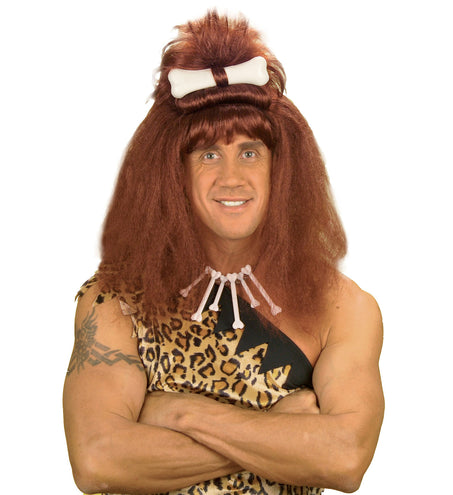 Widmann SRL Holbewoner pruik Wilma of Fred