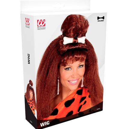 Widmann SRL Holbewoner pruik Wilma of Fred