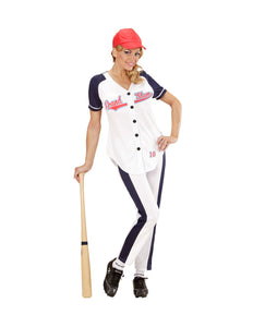 Widmann SRL Honkbal damespak voor carnaval