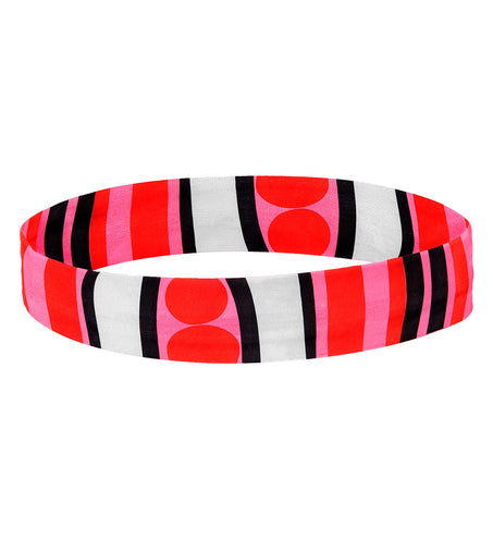 Widmann SRL Hoofdband 70's roze