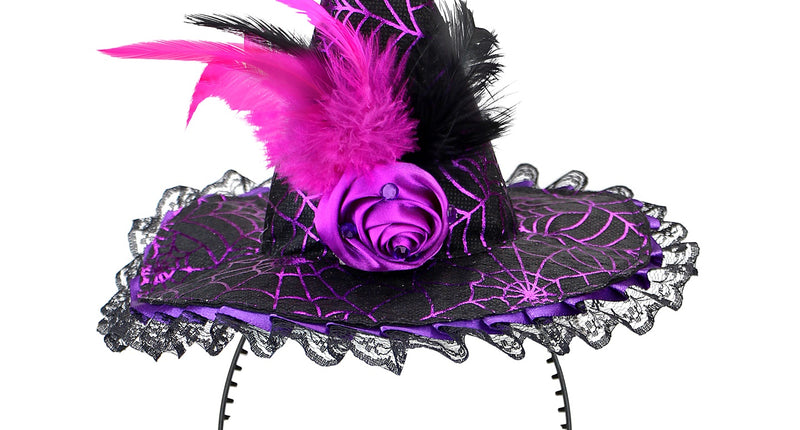 Widmann SRL Hoofdband heks paars