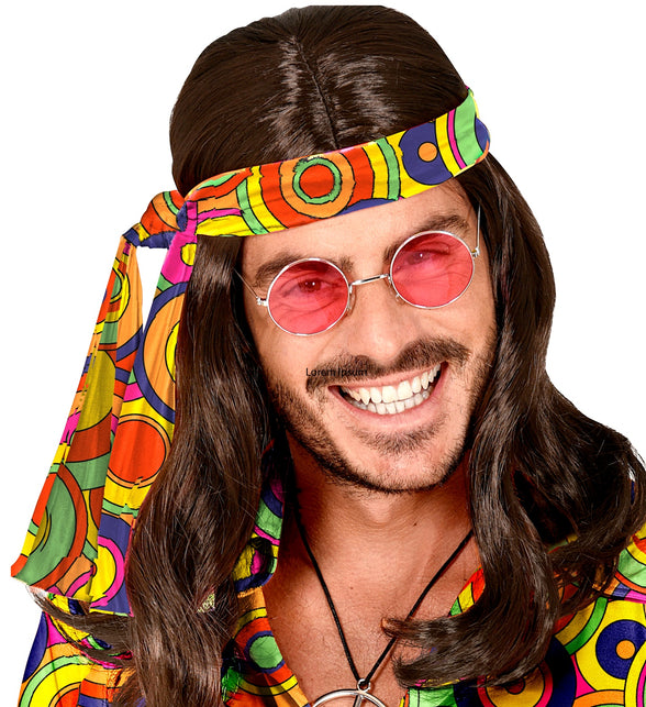 Widmann SRL Hoofdband jaren 70 groovy cirkels