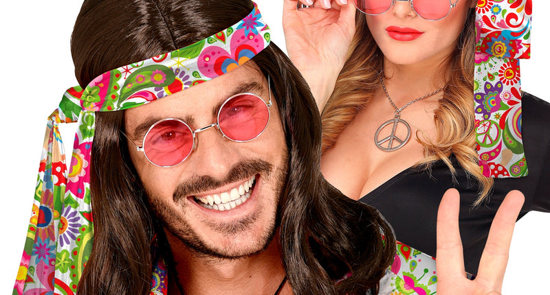 Widmann SRL Hoofdband jaren 70  peace party