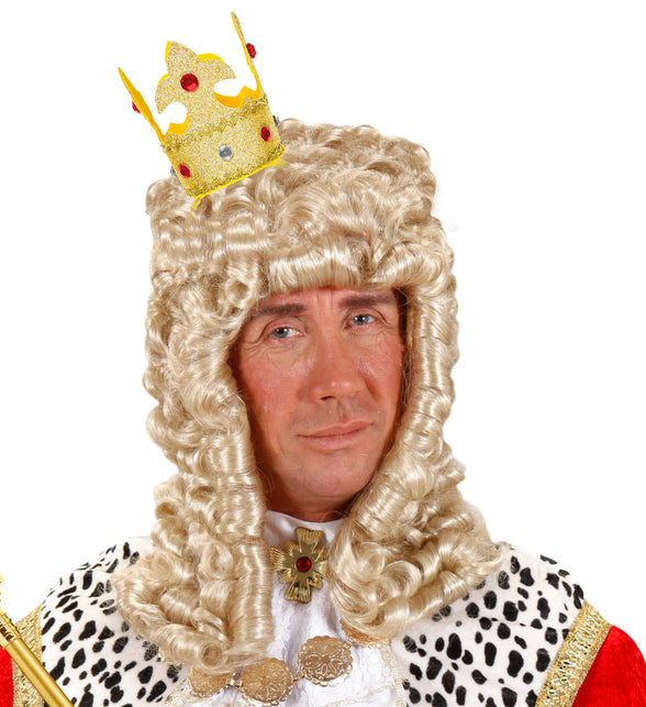 Widmann SRL Hoofdband met mini kroon goud