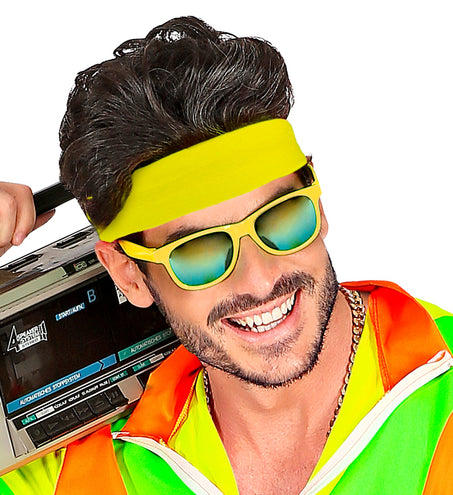 Widmann SRL Hoofdband neon geel