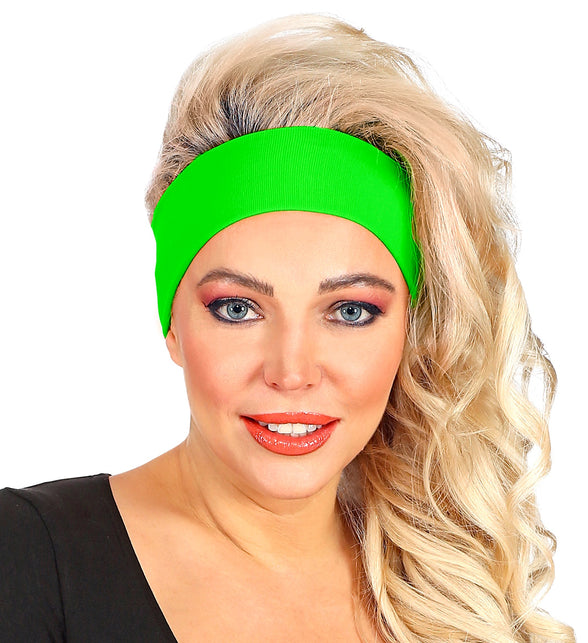 Widmann SRL Hoofdband neon groen