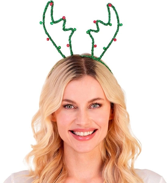 Widmann SRL Hoofdband rendier groen Yara