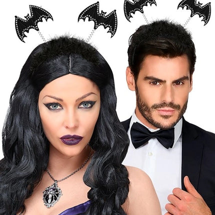 Widmann SRL Hoofdband vleermuis strass Anouk